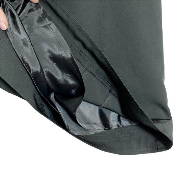 Alain Weiz Black Midi Pencil Skirt Size 12 - Picture 7 of 8